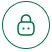 square lock password SVG icon